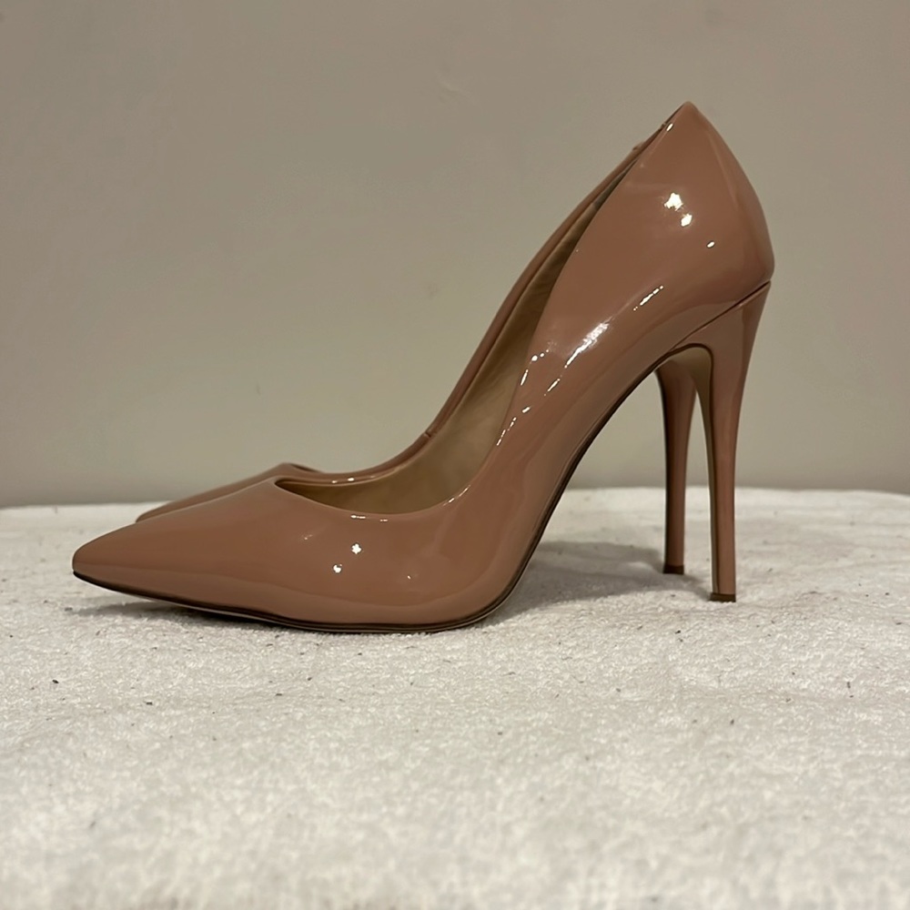 Steven Madden Evelyn Blush Patent Heels